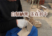 自制栖架 乐在其中(图)
